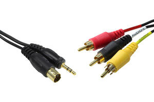 CONEXION SVHS+JACK-3 RCA