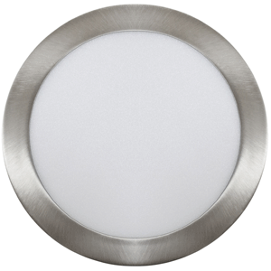 PANEL LED REDONDO 18W 6000K NIQUEL