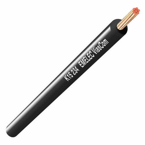 CABLE 6mm NEGRO
