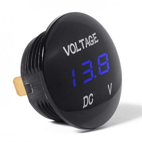 VOLTIMETRO DIGITAL DC5V-48V IP64 AZUL