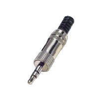 CONECTOR JACK MACHO MONO METALICO