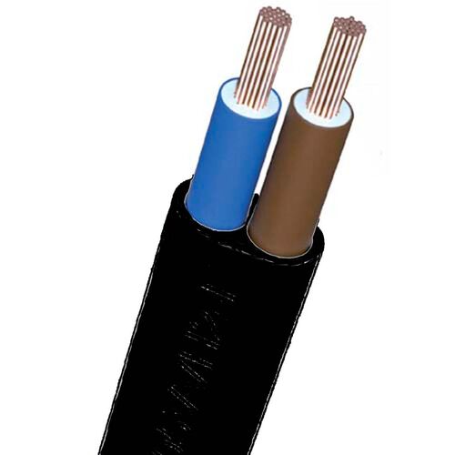 CABLE MANGUERA NEGRA 2x0,75