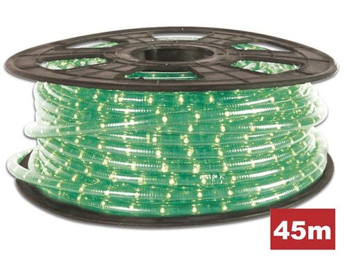 CABLE MANGUERA LUMINOSA VERDE