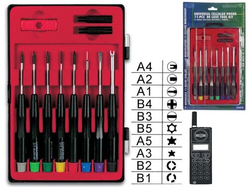 HERRAMIENTAS TELEFONIA (JUEGO 11 UNIDADES)