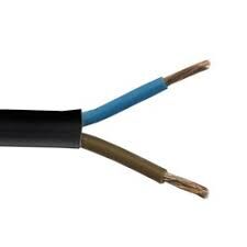 CABLE MANGUERA NEGRA 2x1