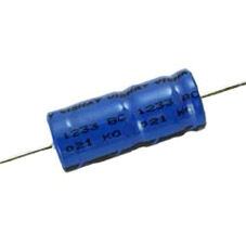 CONDENSADOR ELECTROLITICO AXIAL 10UF 100VA. 6-L