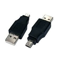 ADAPTADOR USB A/MINI USB B 5P 2.0