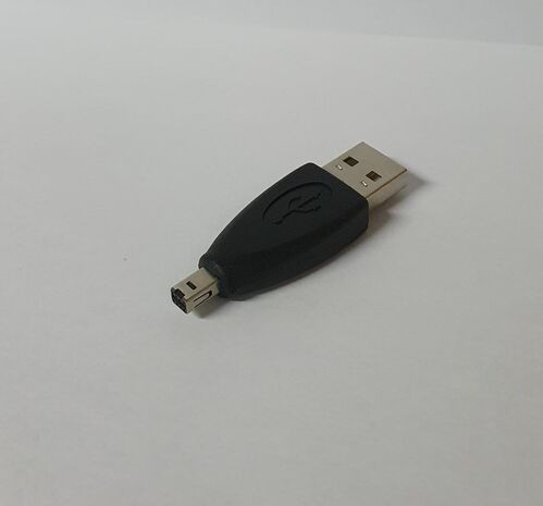 ADAPTADOR USB A/MINI USB B 8P