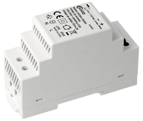 FUENTE DE ALIMENTACION CONMUTADA CARRIL DIN 15V 30W 2AMP.