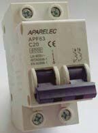 INTERRUPTOR MAGNETOTERMICO 20A. 2P  400V.