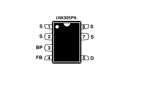 Circuito Integrado LNK305PN 1-J