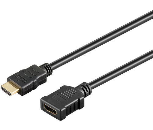 CONEXIÓN HDMI 2.0B 4K MACHO - HEMBRA 0,5M