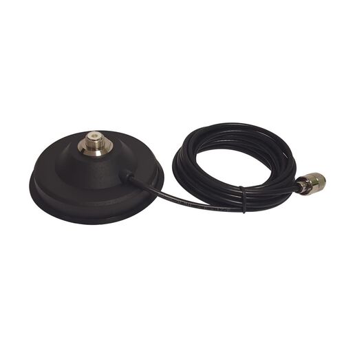 BASE MAGNETICO DE 12 CM CONECTOR PL + 4 MT  CABLE