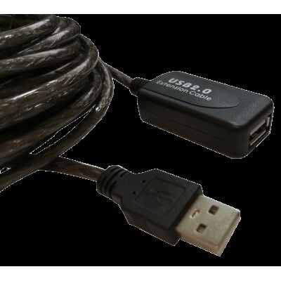 PROLONGADOR USB ACTIVO MACHO A-HEMBRA A 10 METROS