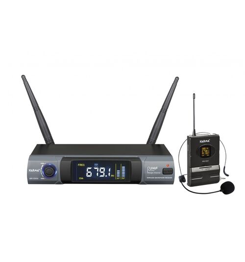 Karma SET 8300LAV MICROFONO INALAMBRICO  UHF CON  DIADEMA