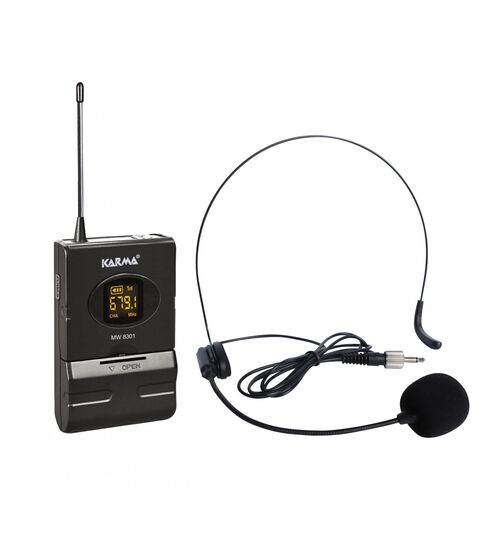 Karma SET 8300LAV MICROFONO INALAMBRICO  UHF CON  DIADEMA