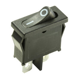 MINI INTERRUTOR UNIPOLAR BASCULANTE 6 AMP. 250V