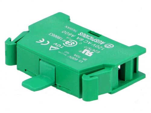 B-1/O BLOQUE DE CONTACTOS N/O, 22/30MM PARA PLACA FRONTAL  PARA 165.0076