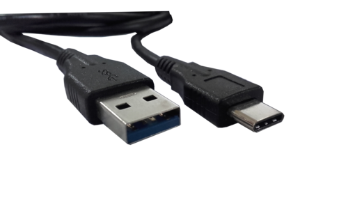 CONEXIÓN INFORMÁTICA USB MACHO A 3.0 A USB-C MACHO 3.1. LONGITUD: 1M (=MJ93181)