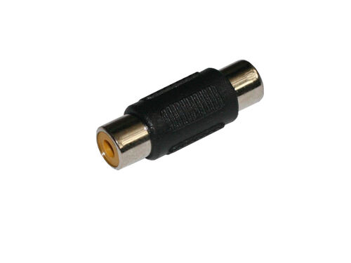 PROLONGADOR CONECTOR RCA DOBLE HEMBRA