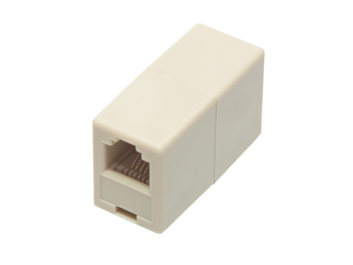 ADAPTADOR MODULAR HEMBRA A HEMBRA RJ11 (6P4C). PARA VOZ