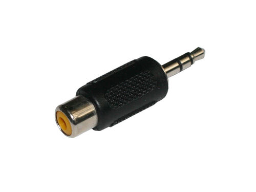 ADAPTADOR JACK MACHO 3.5MM ESTÉREO A RCA HEMBRA