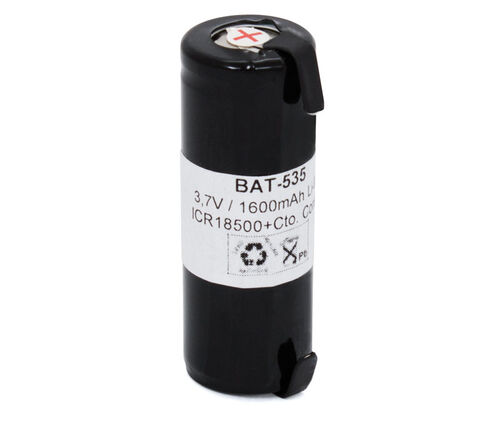 BATERIA IRC18500 3,7V/1600mAh. LI-ON +CTO.