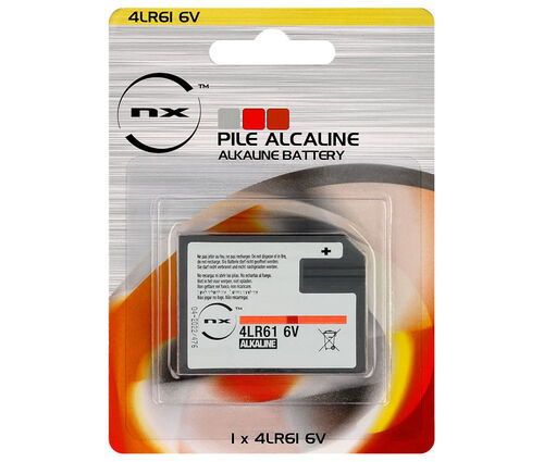 PILA ALCALINA 6V/32mAh. 4LR61