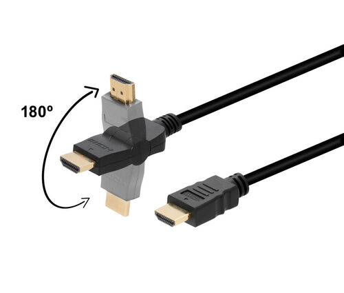 CABLE HDMI M-M 1 CONECT. 180 2M.