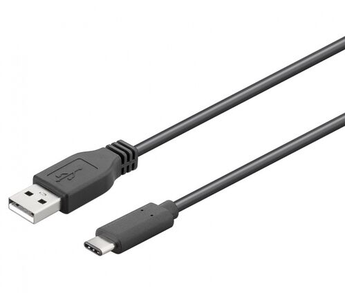 CONEXION USB-C MACHO A USB-A MACHO 2mts.